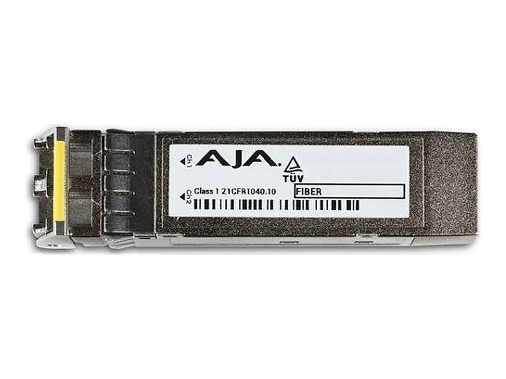 AJA FiberLC-2TX-12G Dual 12G/6G-SDI Single-Mode LC Fibre Transmitter SFP