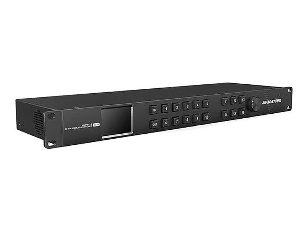 AVMATRIX 1RU 16x16 Seamless 3G-SDI Matrix Switcher