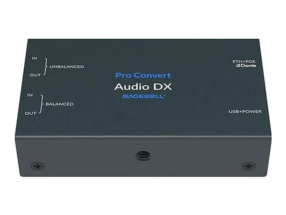 Magewell Pro Convert Audio DX Dante/NDI Audio Converter