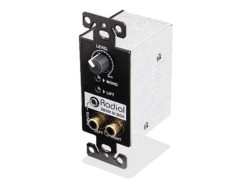 Radial Engineering StageBug SB-5W Wall-Mounted Stereo Direct Box