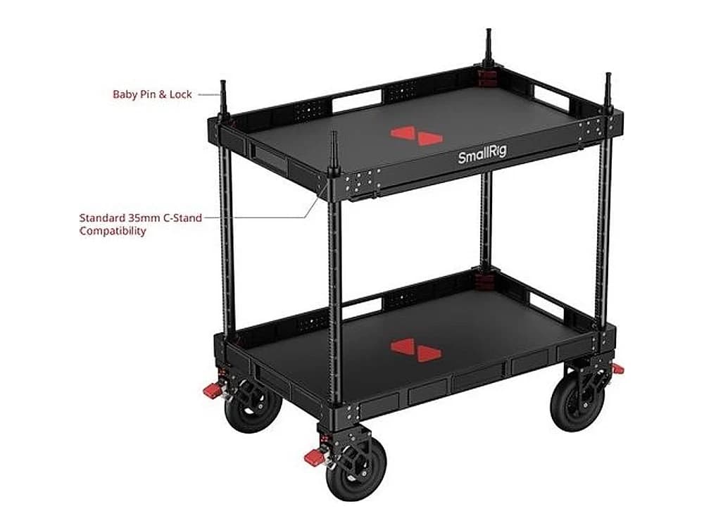SmallRig MD5991 36" Video Production Camera Cart Lite