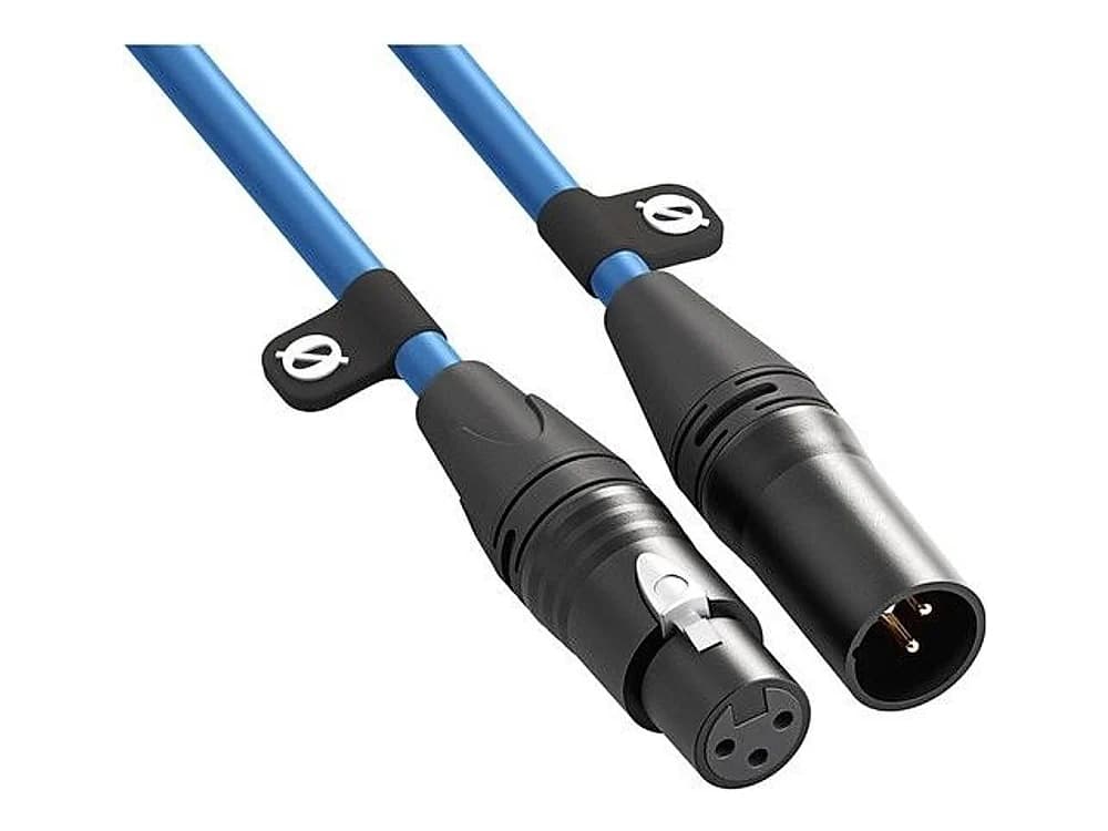 RODE XLR-3 XLR Male to XLR Female Cable (3m, Blue)