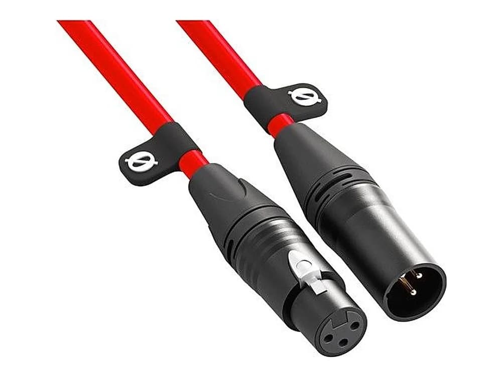 RODE XLR-3 XLR Male to XLR Female Cable (3m, Red)