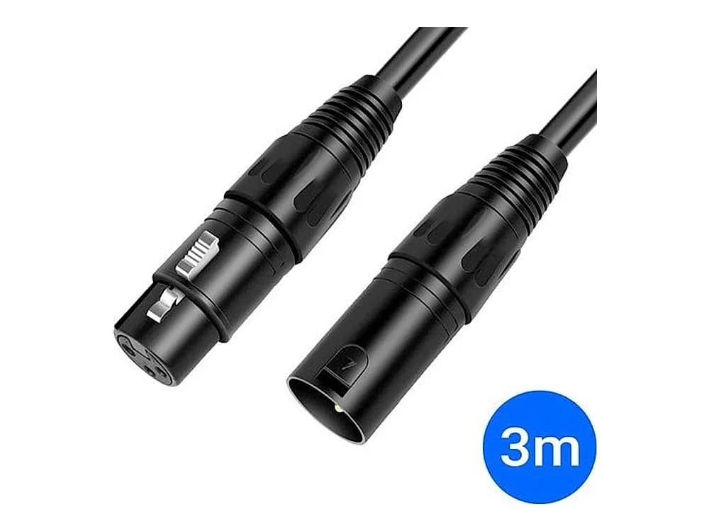 Titan Microphone Cable XLR Male to Female (3m)