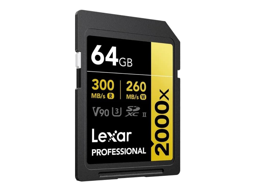 Lexar Professional 2000x SDXC UHS-II SD Card - 64GB view 3