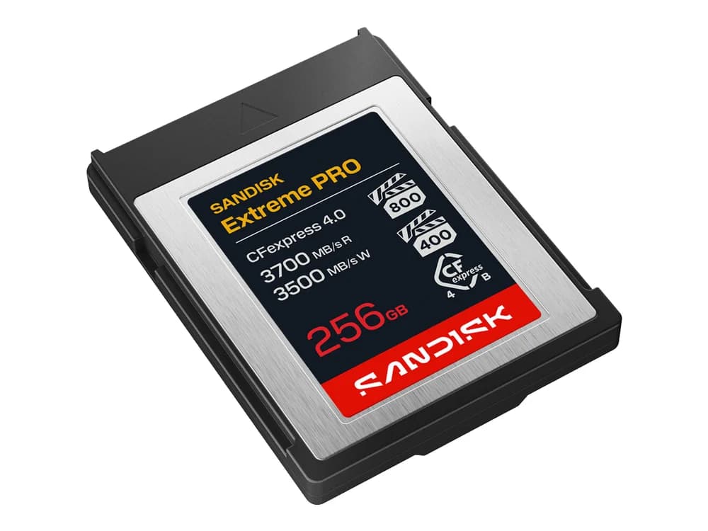 SanDisk 256GB Extreme PRO CFast 2.0 Memory Card view 2