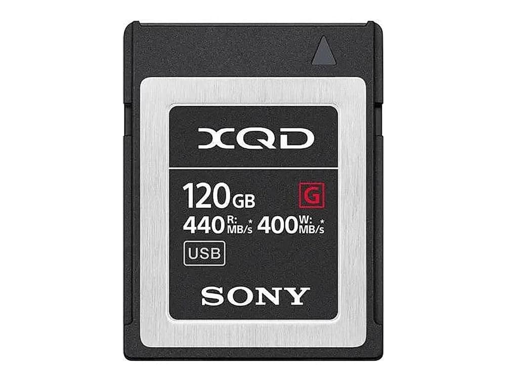 Sony 120GB G Series XQD Memory Card view 2