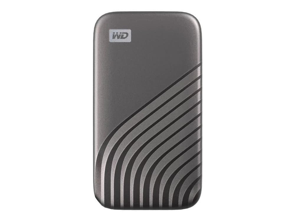 Western Digital WD My Passport 2TB USB-C Portable SSD - Gray view 2