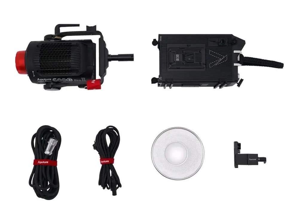 Aputure LS600C Pro II RGBWW LED Light With V Lock view 2