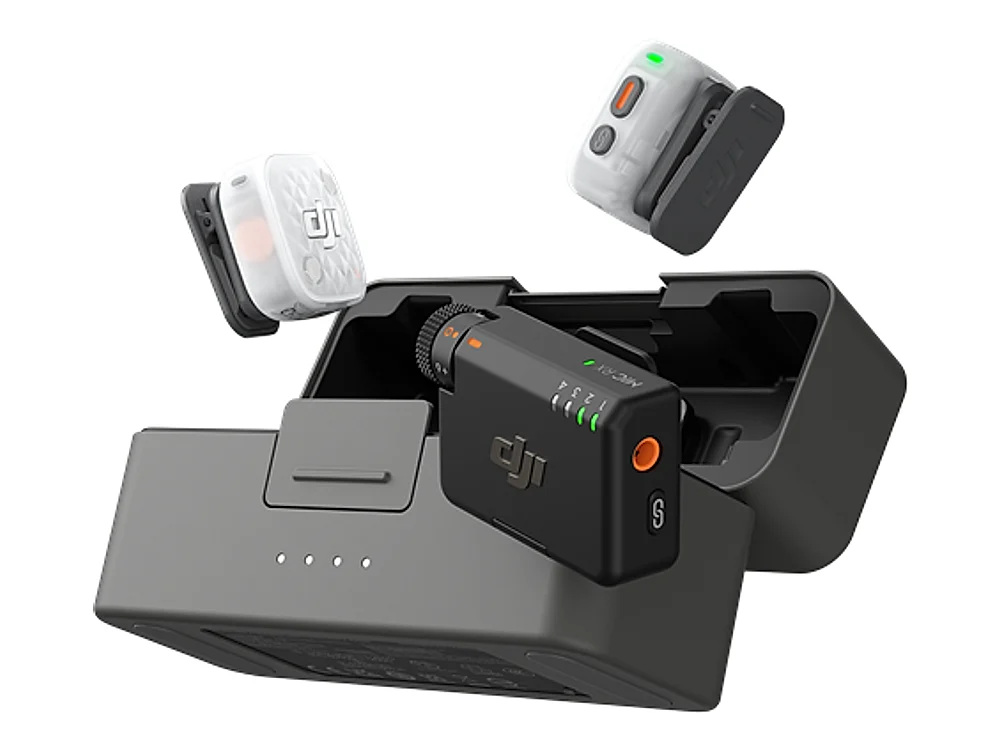 DJI Mic Mini 2S (2 TX + 1 RX + Charging Case) view 2
