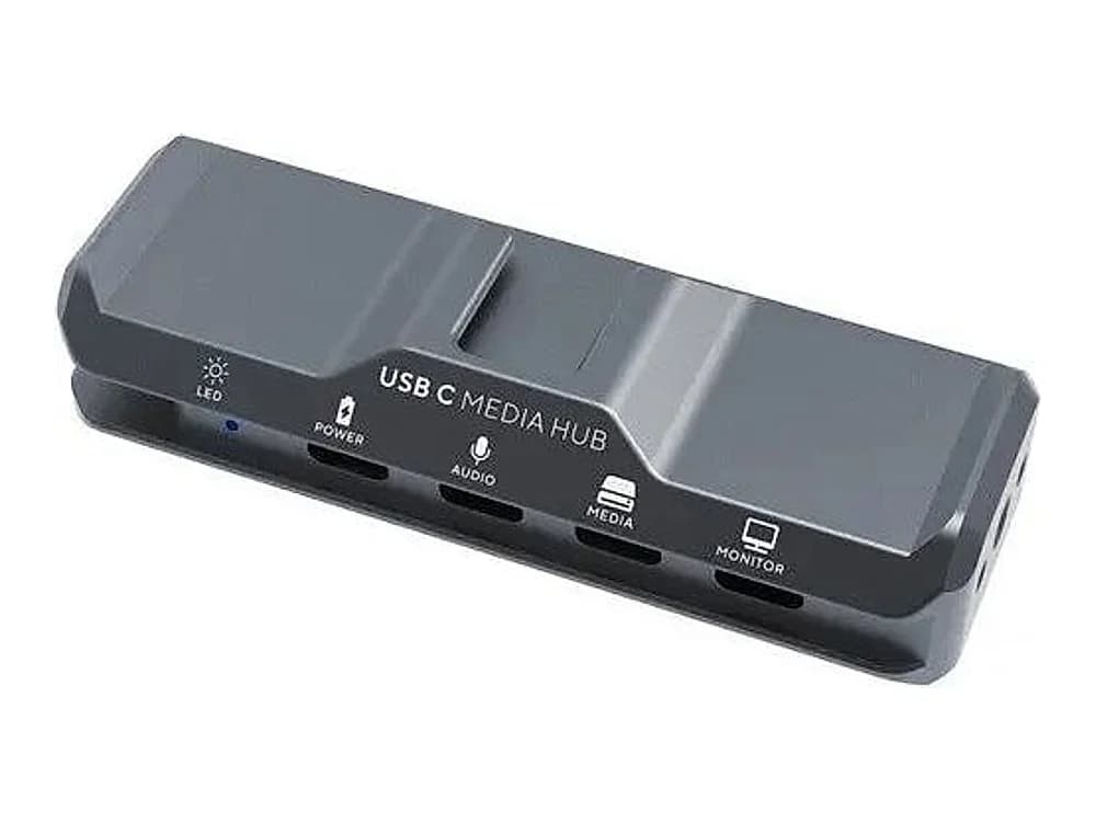 Kondor Blue USB-C Media Hub for iPhone 15 (Space Gray) view 3