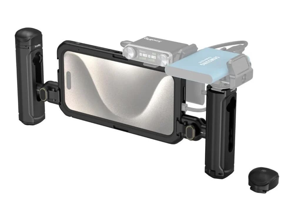 SmallRig Mobile Video Kit (Dual Handheld) for iPhone 15 Pro Max 4392B view 2