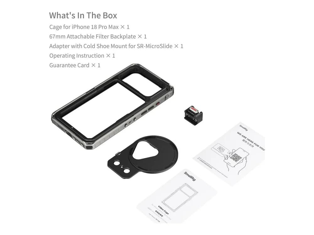 SmallRig Standard Cage Kit for iPhone 18 Pro Max 6901 view 3