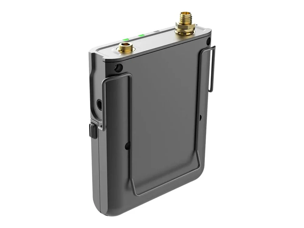 Deity Theos DBTX Transmitter with Omni Lavalier Microphone view 3