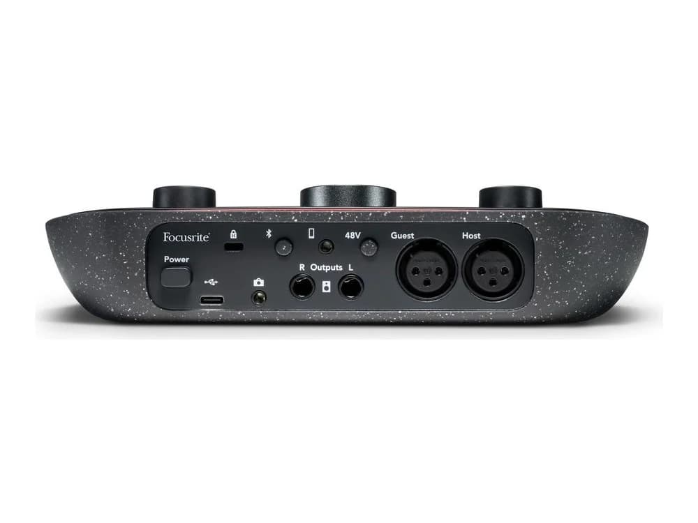 Focusrite Vocaster Two Podcast Interface view 3