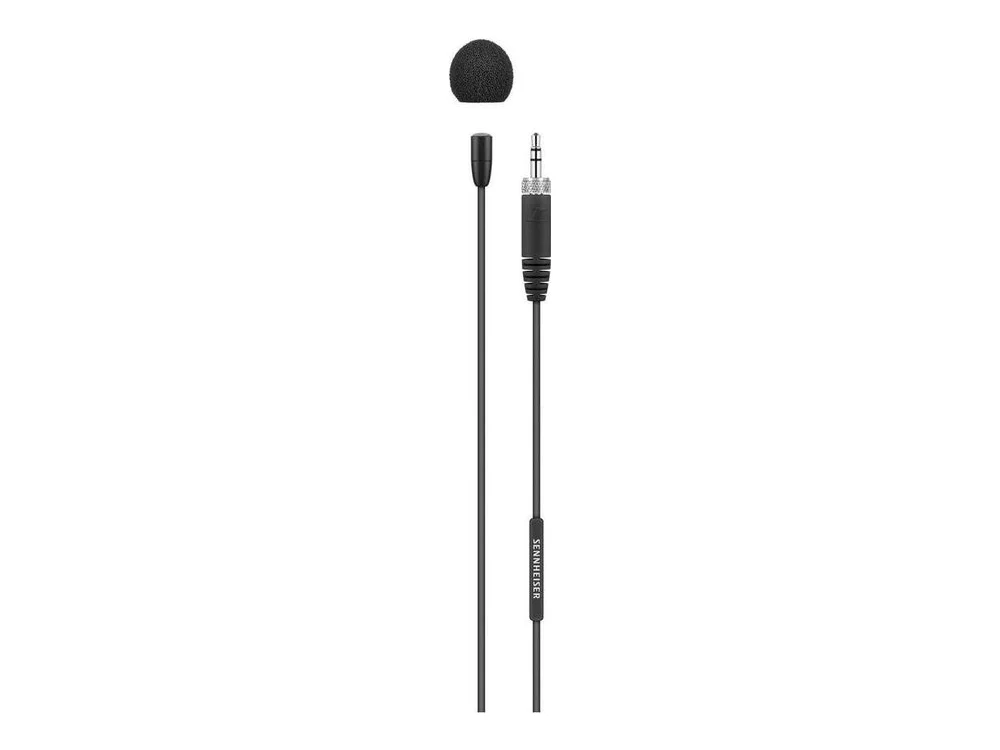 Sennheiser MKE Essential Omni Clip-on microphone in Black view 2