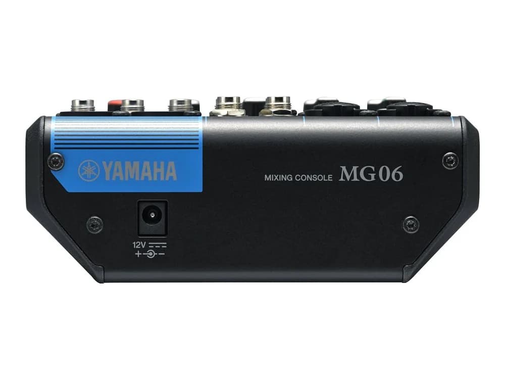 Yamaha MG06 6-Input Mixer view 3