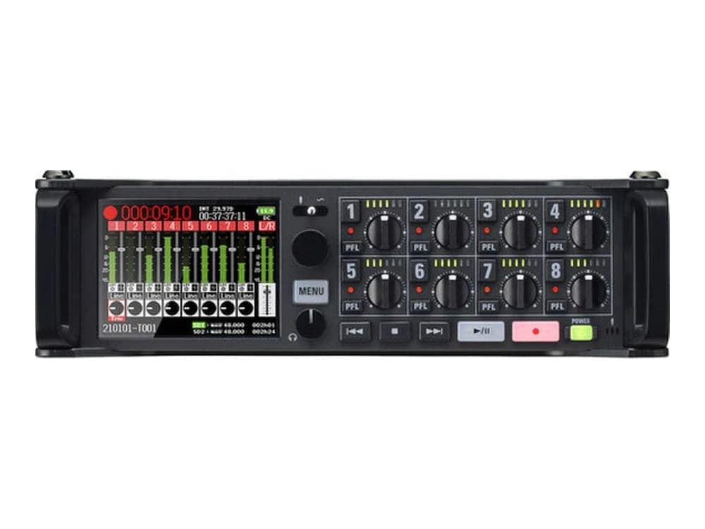 Zoom F8n Pro 8-Input / 10-Track Multitrack Field Recorder