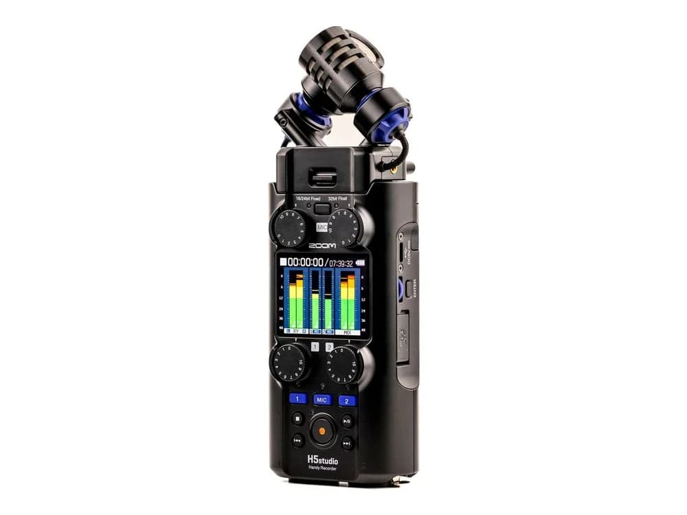 Zoom H5studio 4-Track Handy Recorder with 32-Bit Float Recording