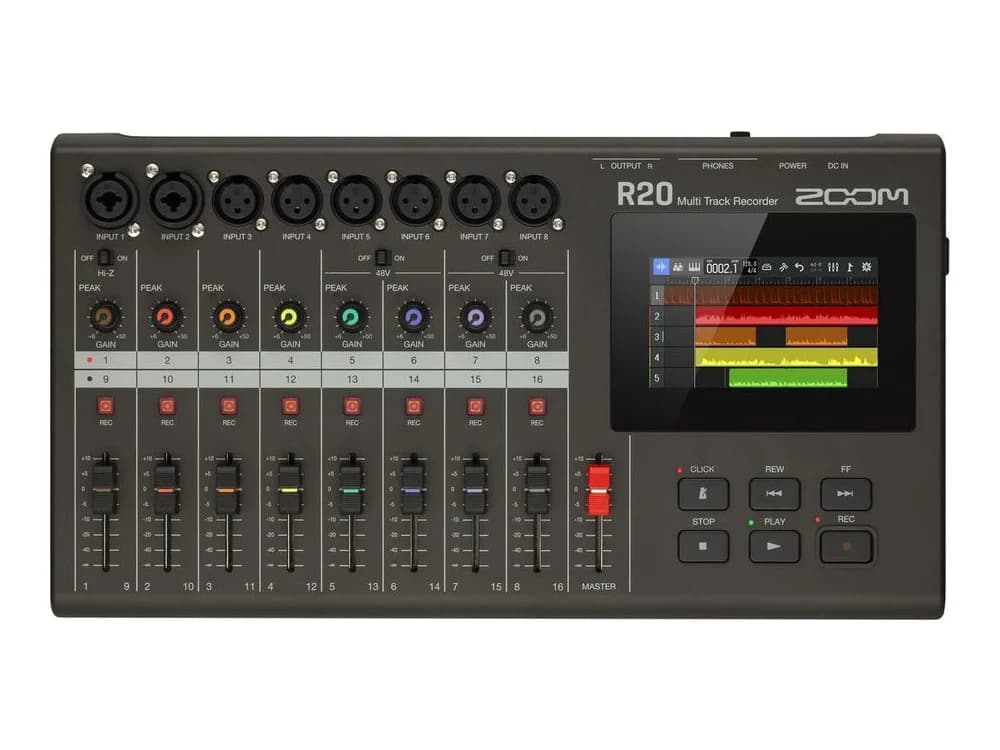 Zoom R20 Portable Multitrack Recorder