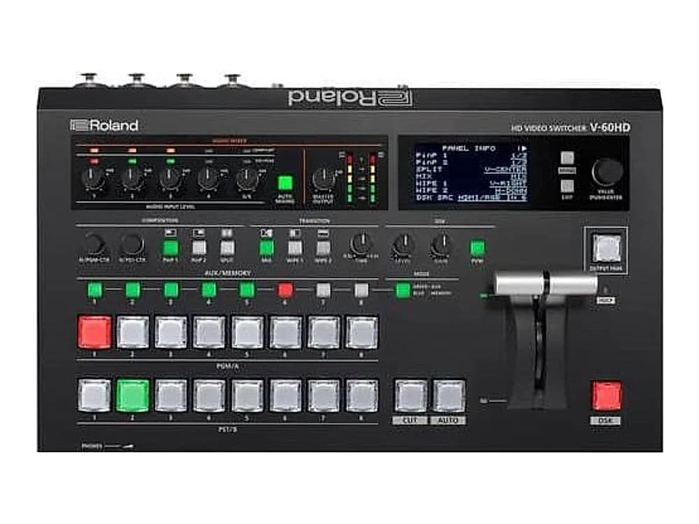 Roland V-60HD Multi-Format HD Video Switcher view 2