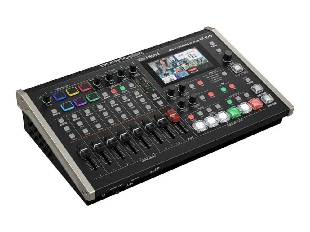 Roland VR-6HD Direct Streaming AV Mixer view 2