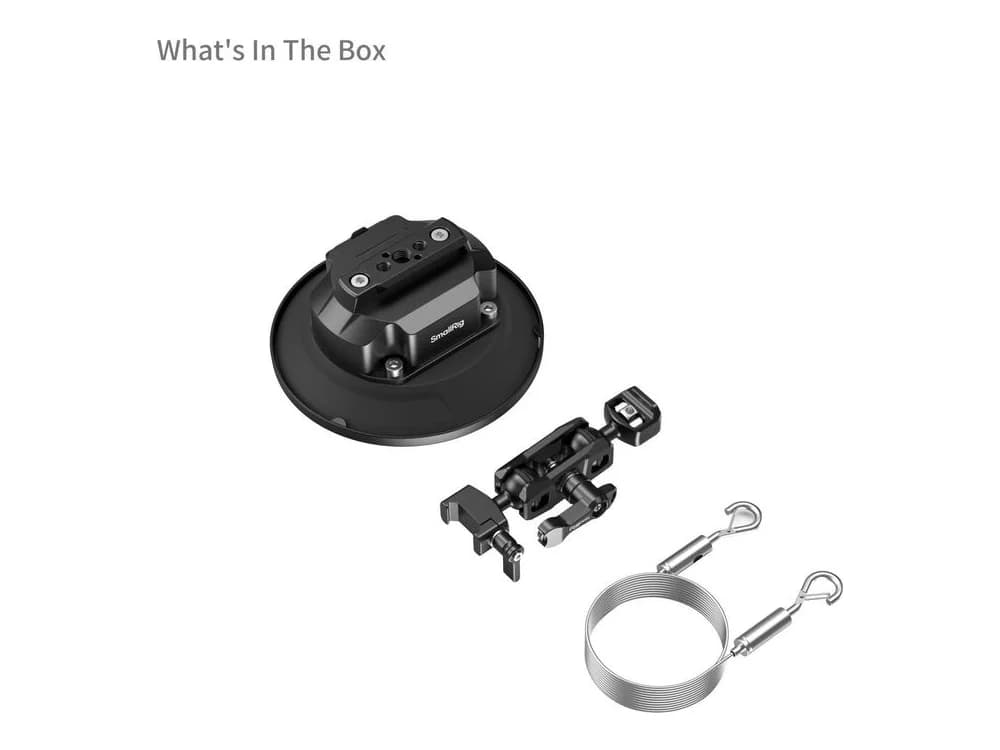 SmallRig 5399 5" Electric Suction Cup Mount Kit view 2