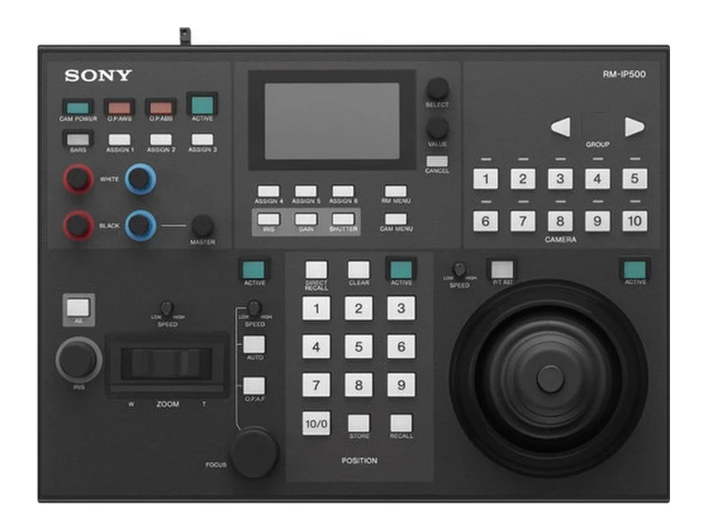 Sony RM-IP500/1 PTZ Camera Remote Commander view 2