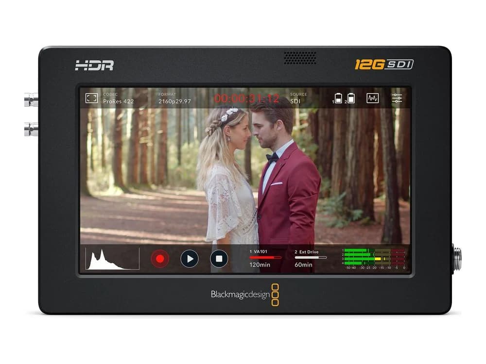 Blackmagic Design Video Assist 5" 12G-SDI/HDMI HDR Recording Monitor
