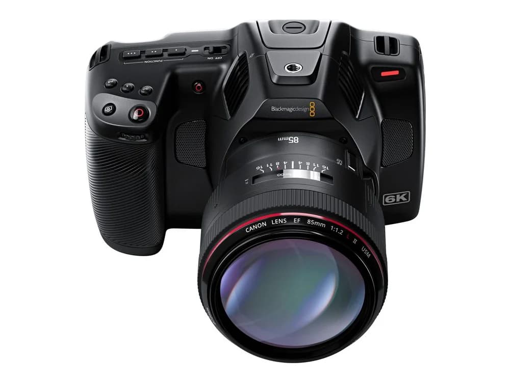 Blackmagic Pocket Cinema Camera 6K Pro view 3
