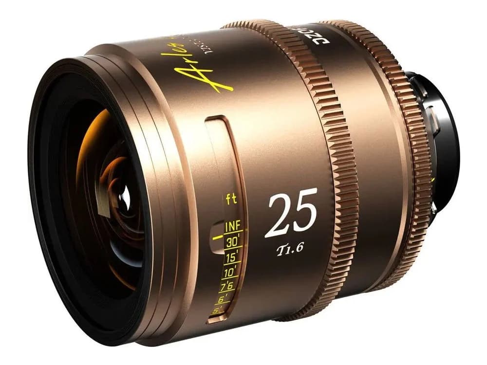DZOFilm Arles Lustre 25mm T1.6 FF/VV Cinema Prime Lens (ARRI PL, Metric) view 3