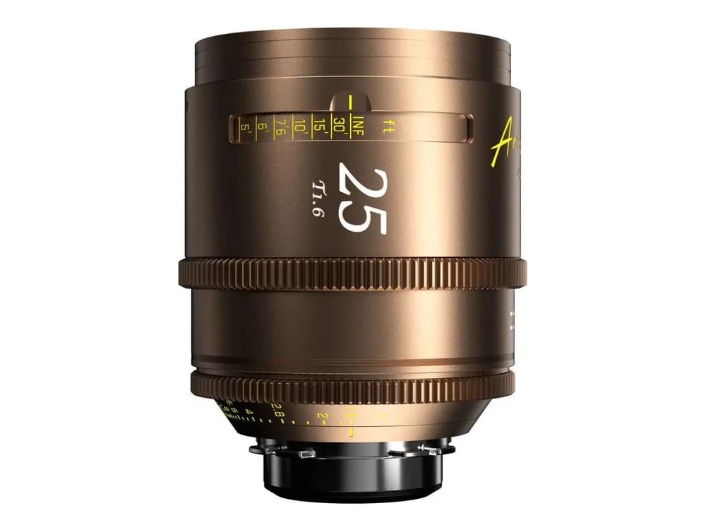 DZOFilm Arles Lustre 25mm T1.6 FF/VV Cinema Prime Lens (ARRI PL, Metric)