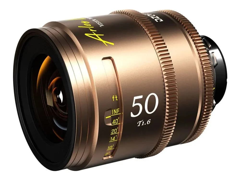 DZOFilm Arles Lustre 50mm T1.6 FF/VV Cinema Prime Lens (ARRI PL, Metric) view 3