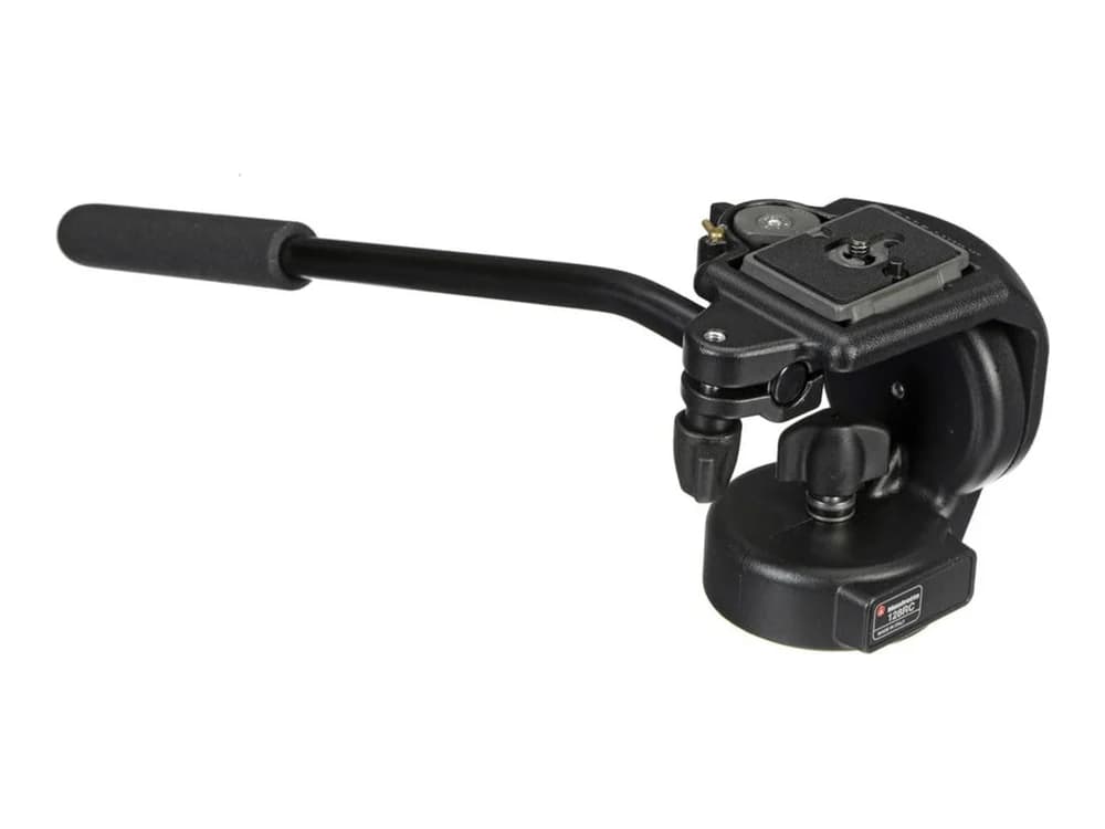 Manfrotto 128RC Micro Fluid Video Head with QRCP view 2