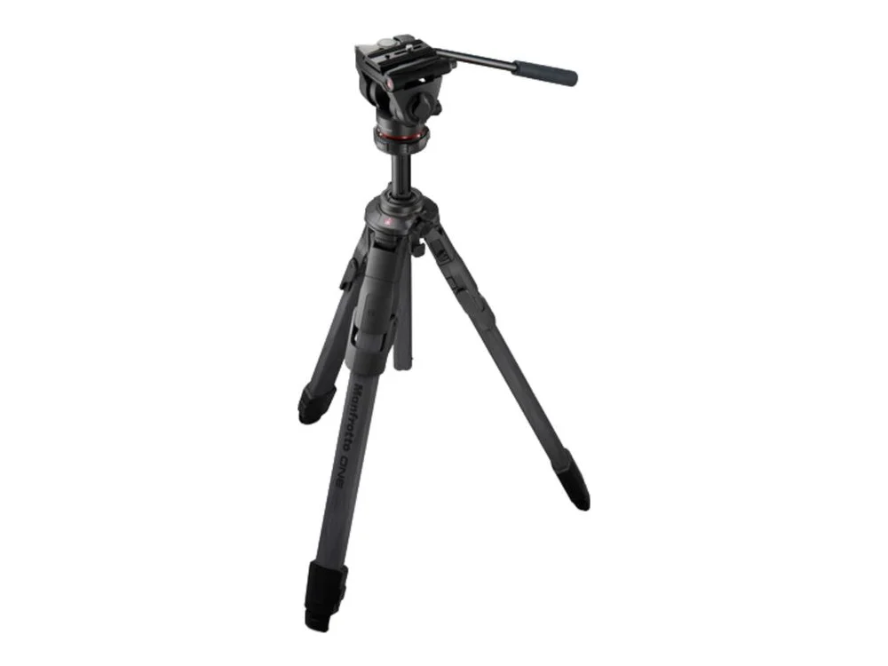 Manfrotto One Hybrid Carbon Fiber Tripod with 500X Fluid Head