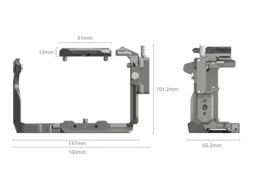SmallRig HawkLock Quick Release Advanced Cage Kit for Sony FX3 / FX30 view 2