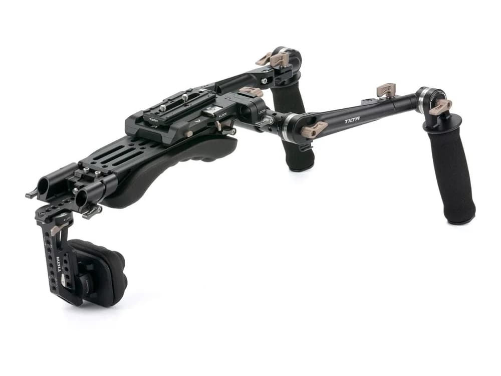 Tilta Lightweight Shoulder Rig - Black view 2