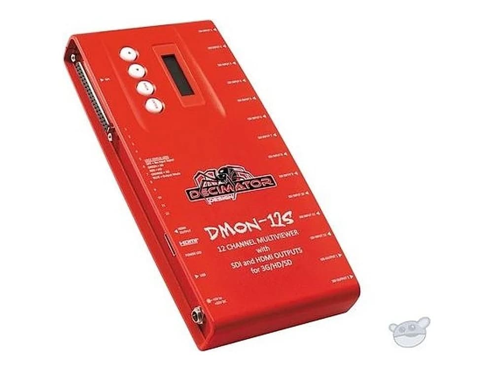 Decimator DMON-12S 12-Channel Multiviewer with SDI and HDMI Outputs