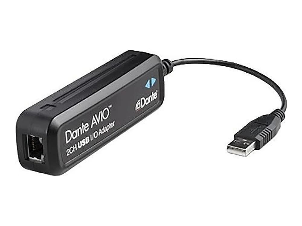Audinate Dante AVIO USB 2x2 I/O Adapter