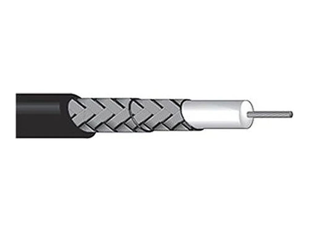 Canare L-4.5CHWS Extra-Flexible RG6 18AWG Stranded HD-SDI Coax (100m, Black)