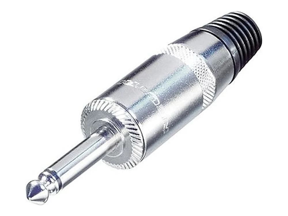 REAN NYS225 Mono 2-Pole 1/4" Phone Plug