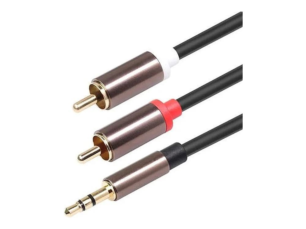 Titan Stereo 3.5mm Male to Dual RCA Male Y-Cable (3m)