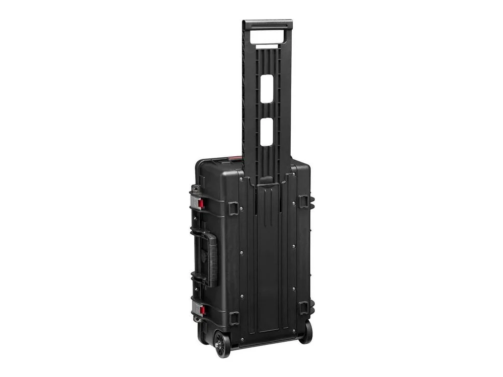 Manfrotto Pro Light Reloader Tough-55 Low Lid Carry-On Camera Rollerbag (Black) view 3