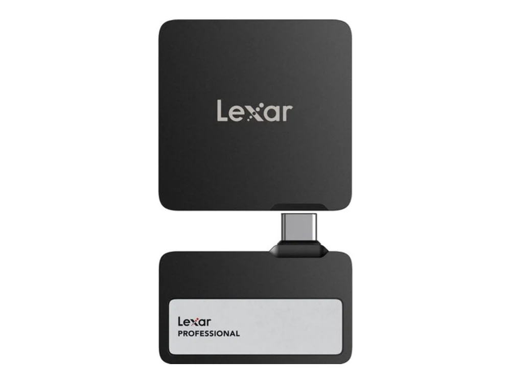 Lexar Professional GO SL400 SSD Black with Hub - 2TB view 3