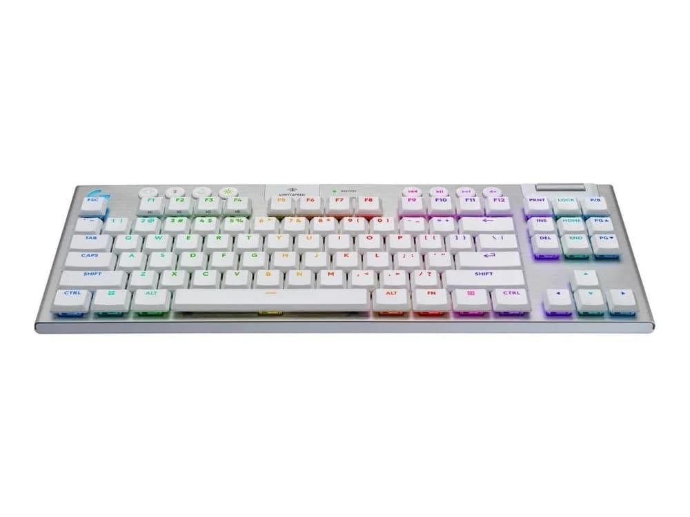 Logitech G915 X LIGHTSPEED Low-Profile Wireless Gaming Keyboard (White) view 3