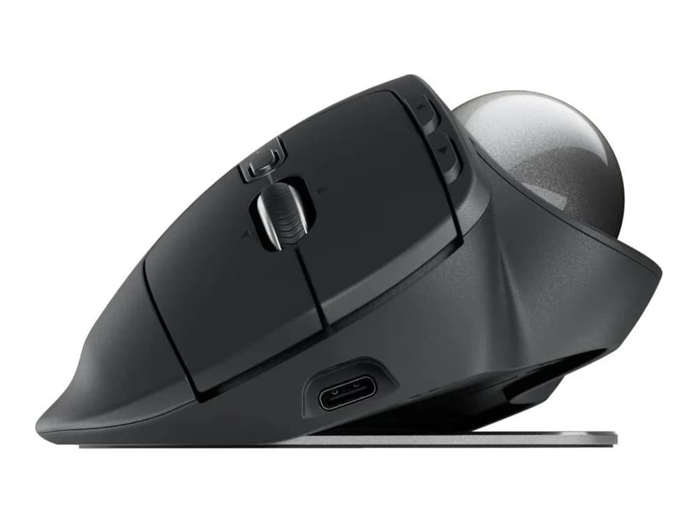 Logitech MX Ergo S Advanced Wireless Trackball Mouse (Graphite) view 3