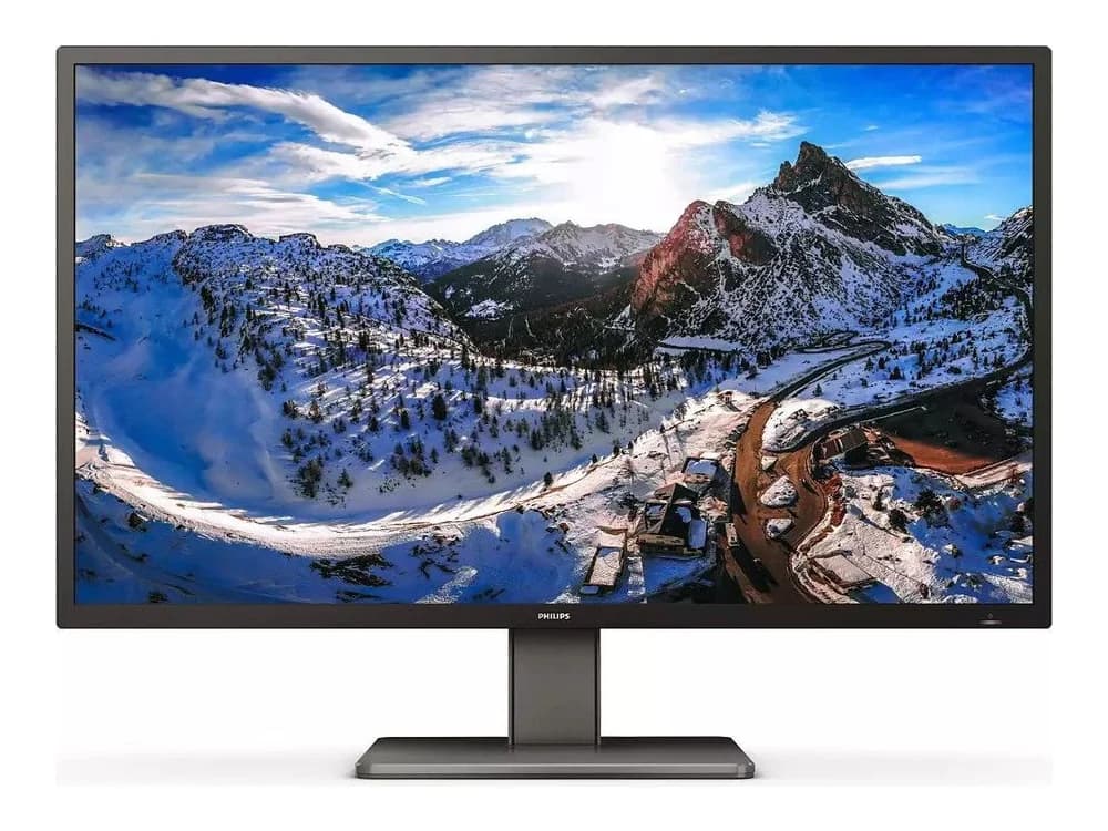 Philips 439P1 42.5" 4K VA Monitor with USB-C Docking view 2