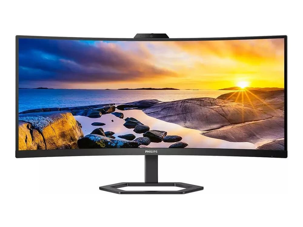 Philips HomePro 34" 100Hz WQHD 1ms VA Curved Monitor with USB-C Docking