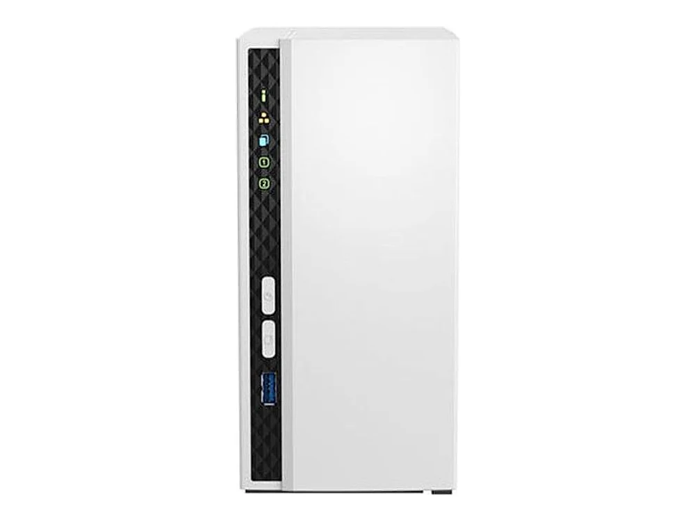 QNAP TS-233 2-Bay NAS with ARM 2.0GHz Quad Core CPU and 2GB RAM view 2
