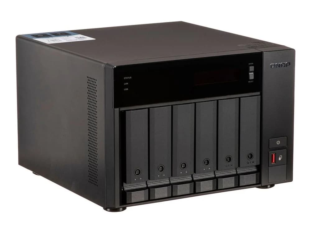 QNAP TVS-H674-I5-32G 6-Bay NAS with i5-12400 CPU and 32GB RAM view 3